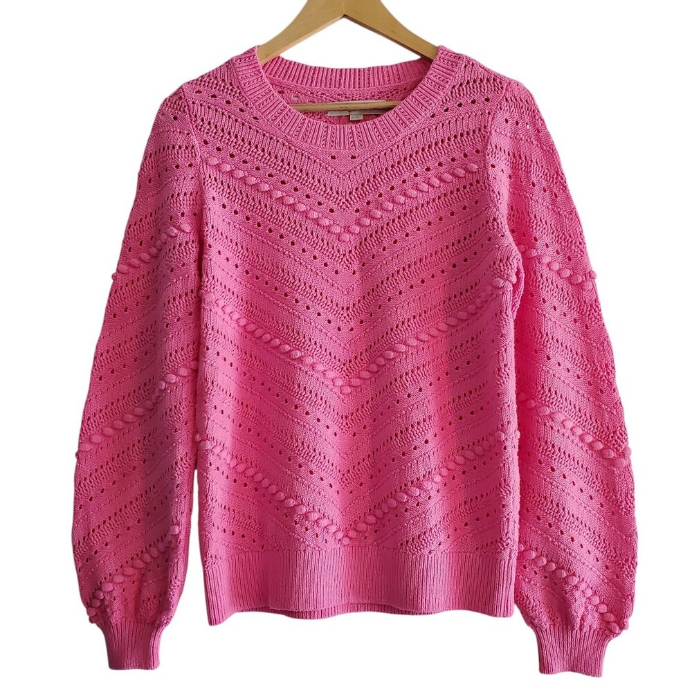 Vibrant Pink Loft Sweater